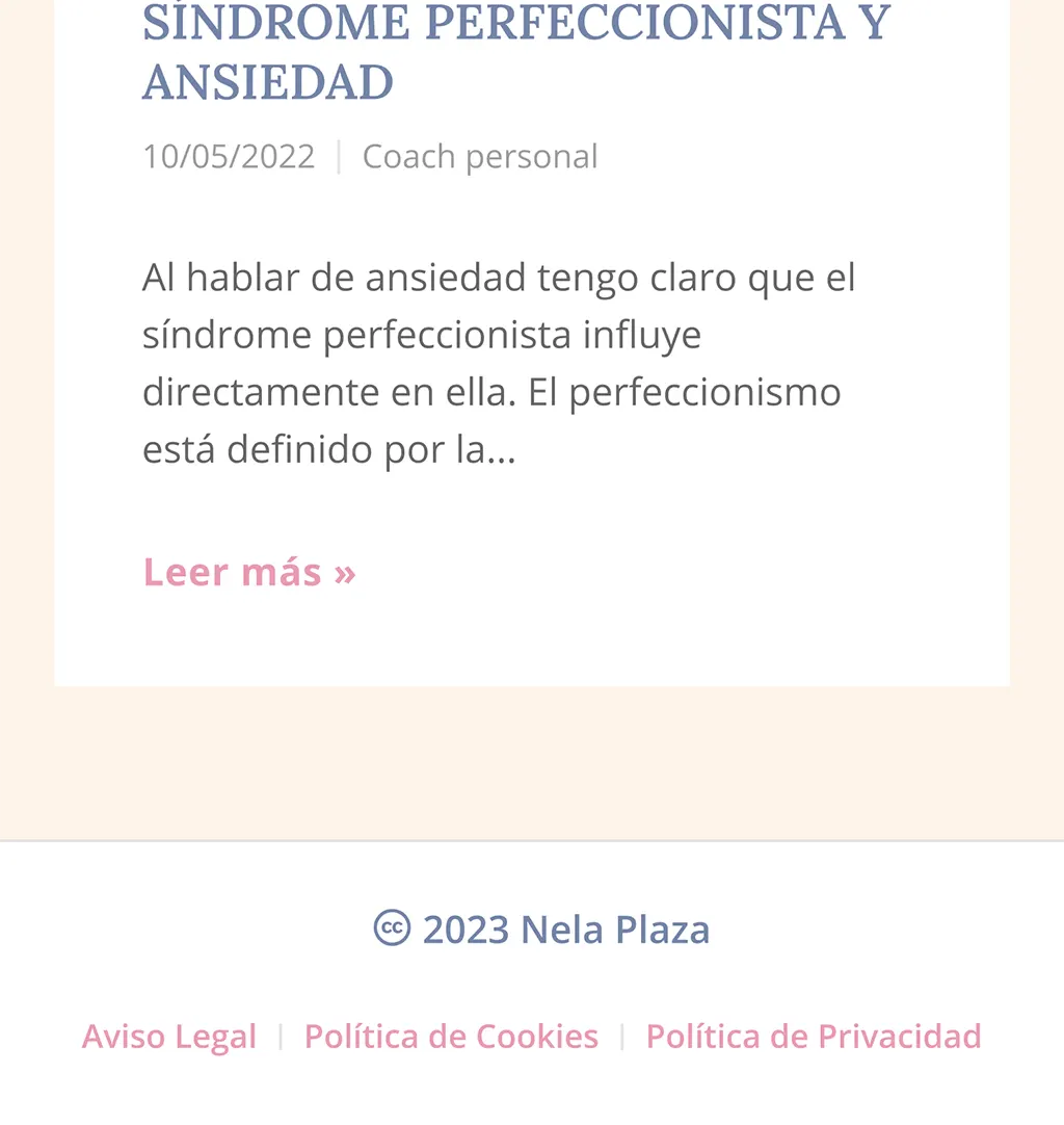 Nela Plaza | Blog