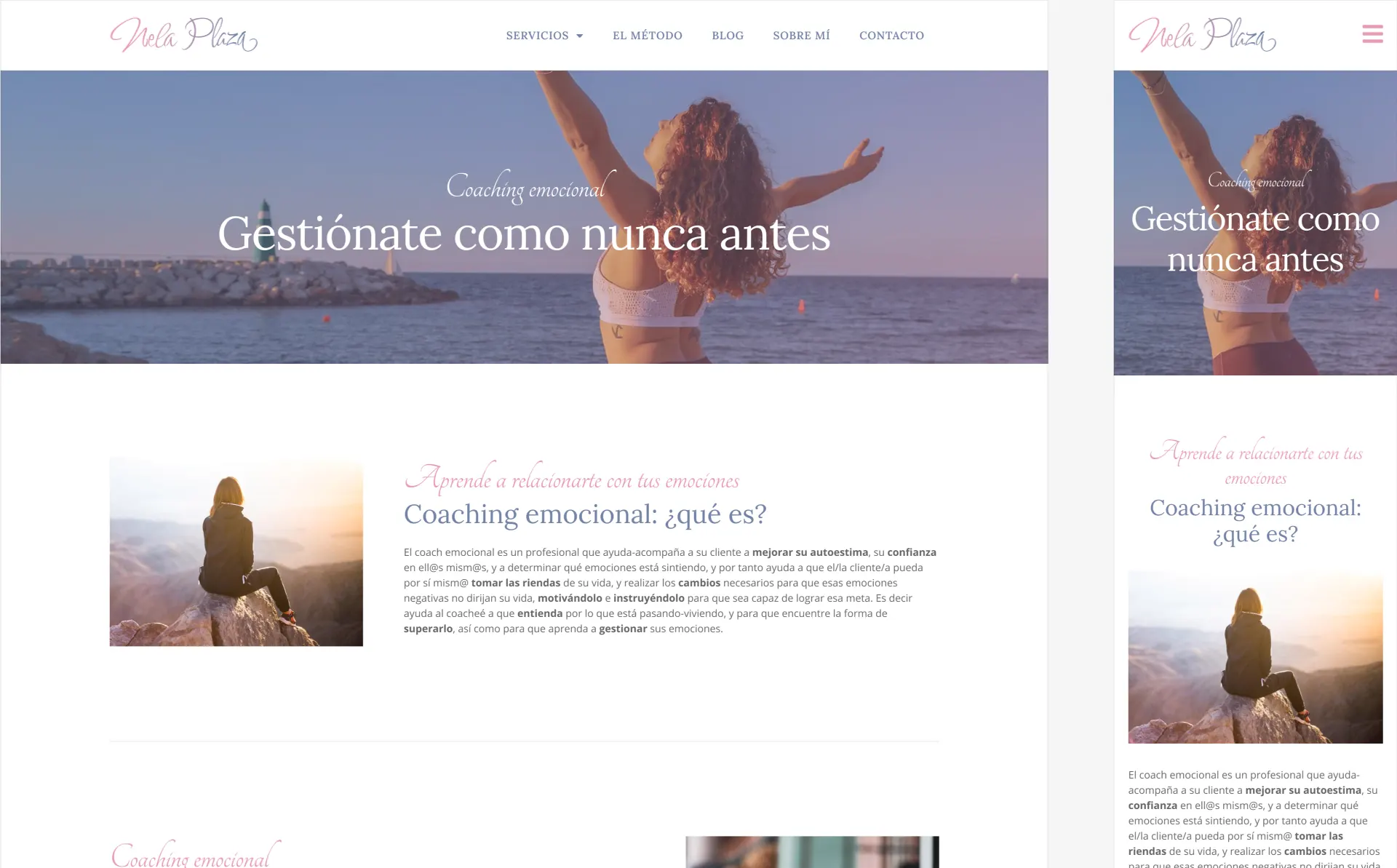 Nela Plaza | Coaching emocional