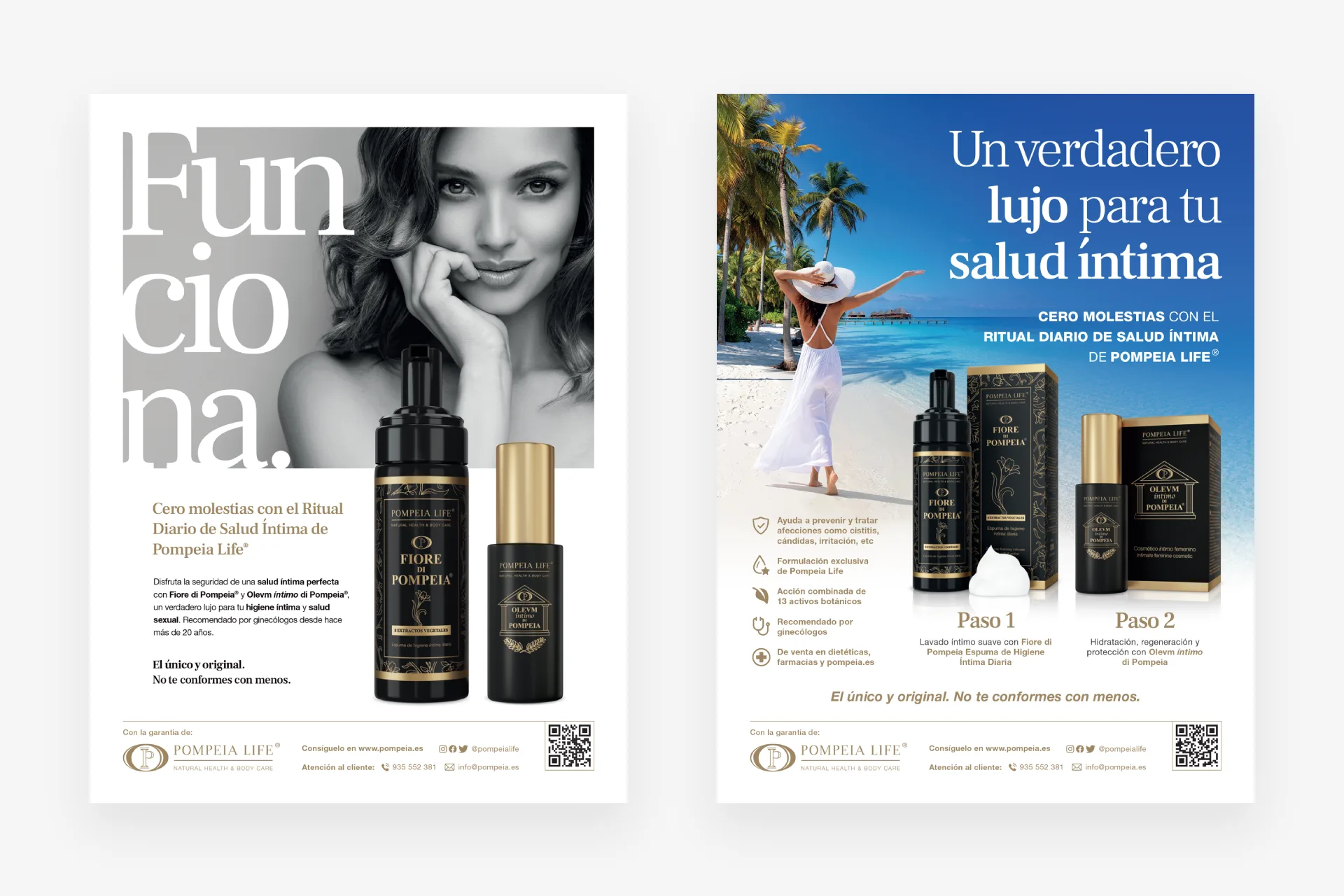 Pompeia Life | Diseño gráfico
