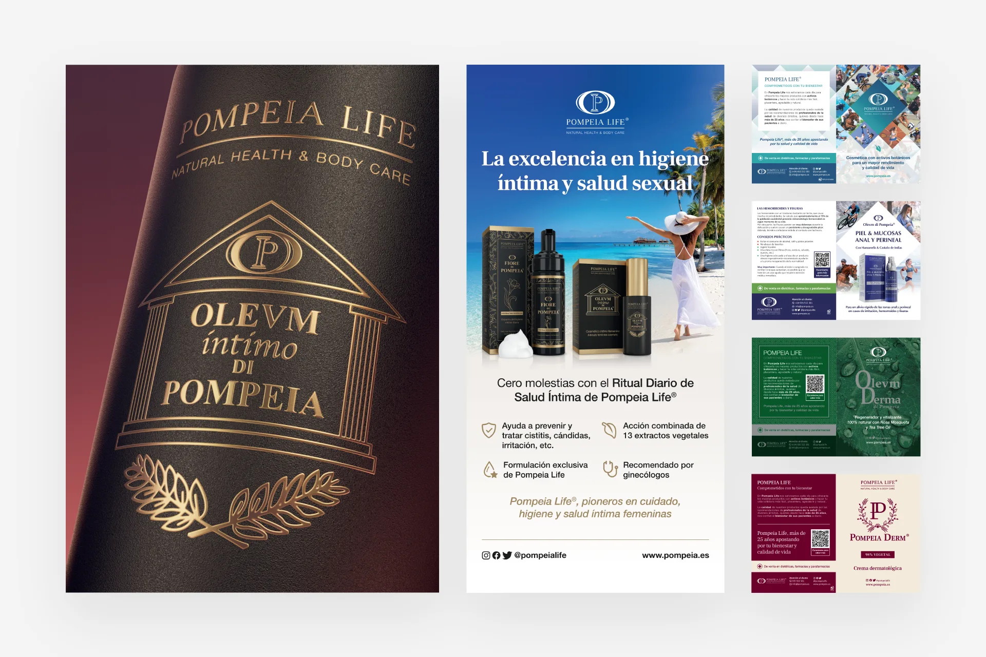Pompeia Life | Diseño gráfico