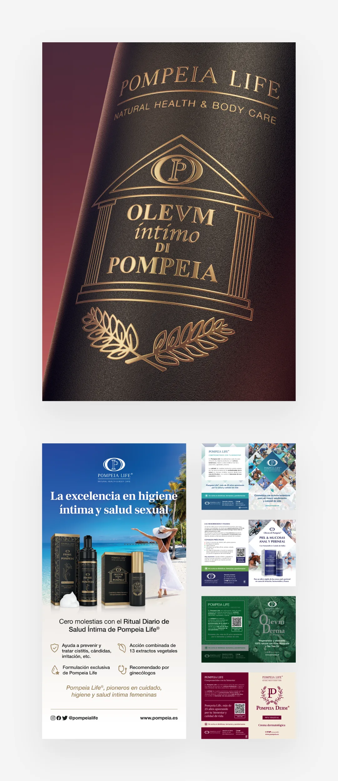 Pompeia Life | Diseño gráfico