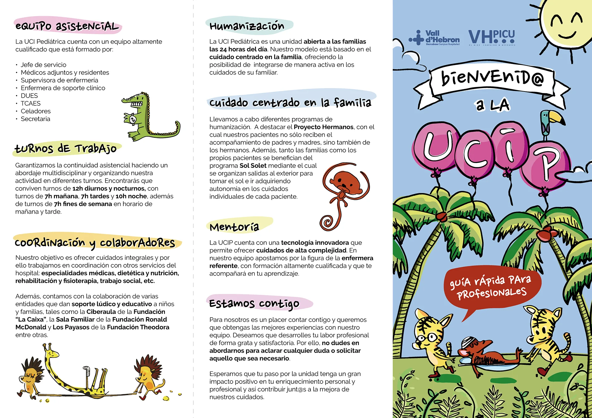 Hospital Vall d'Hebron | brochure design