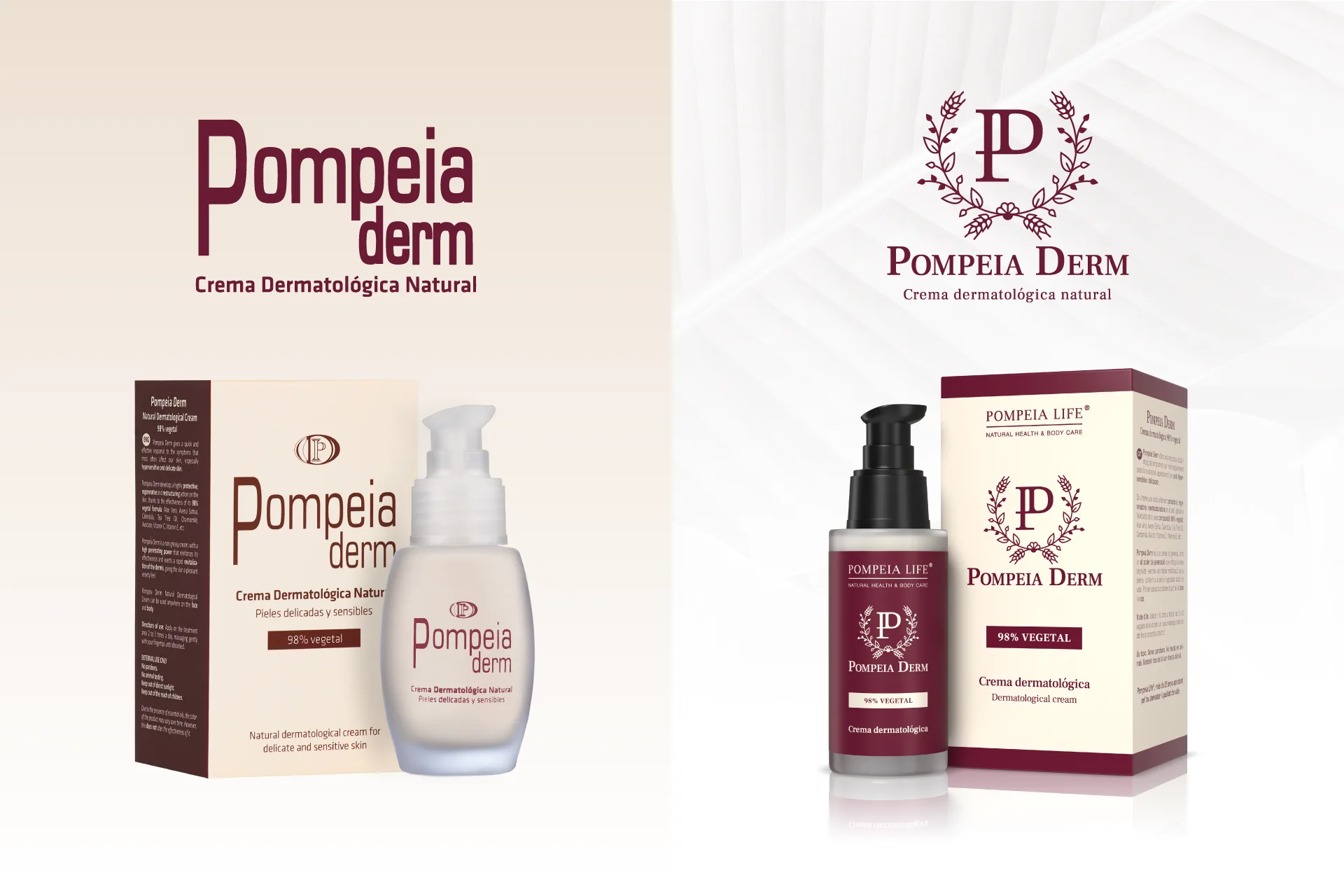 Pompeia Derm - Logo redesign