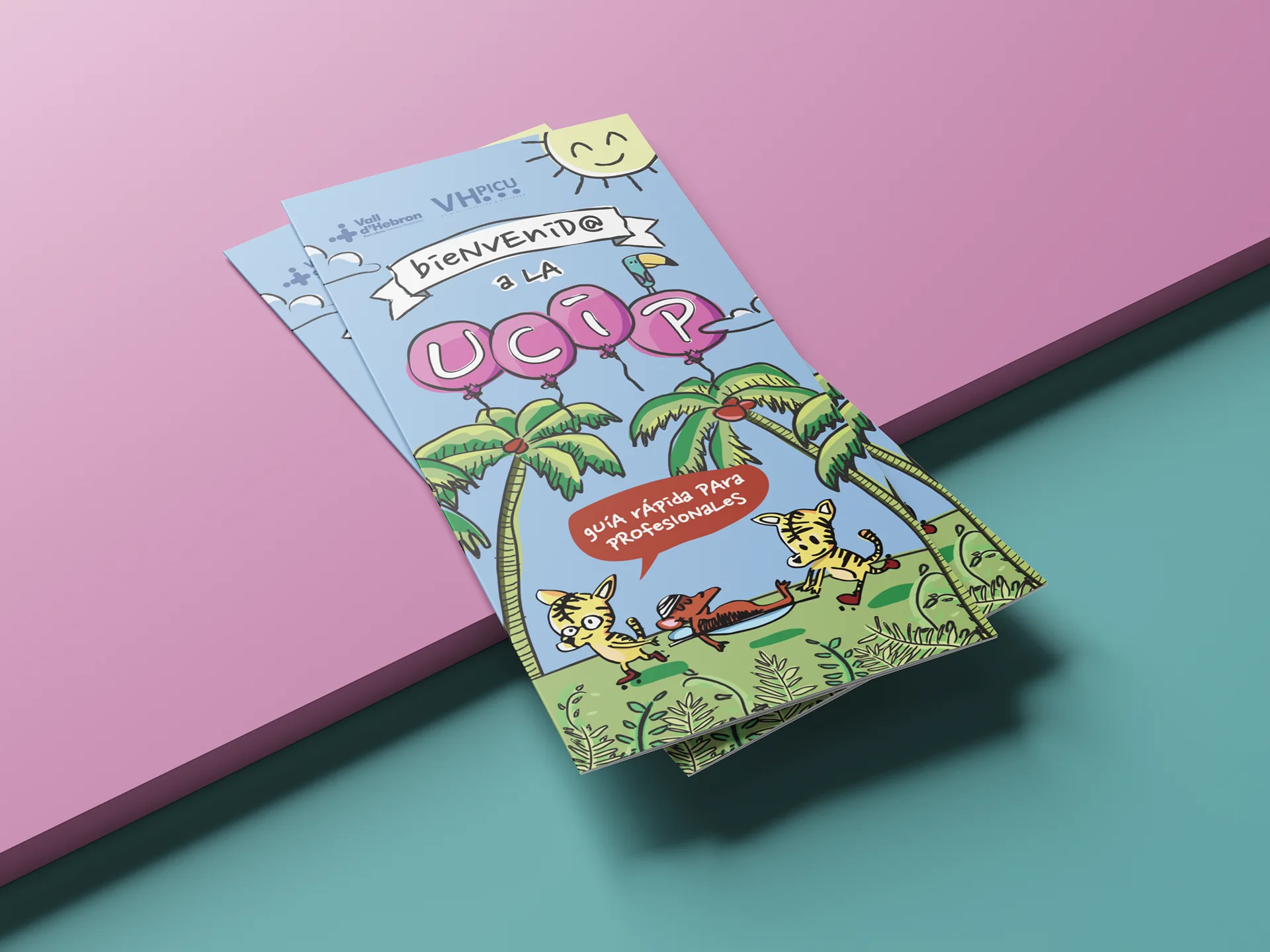 Hospital Vall d'Hebron | UCIP brochure design