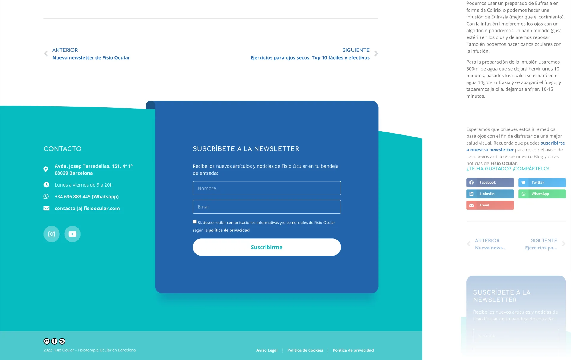Fisio Ocular - Blog